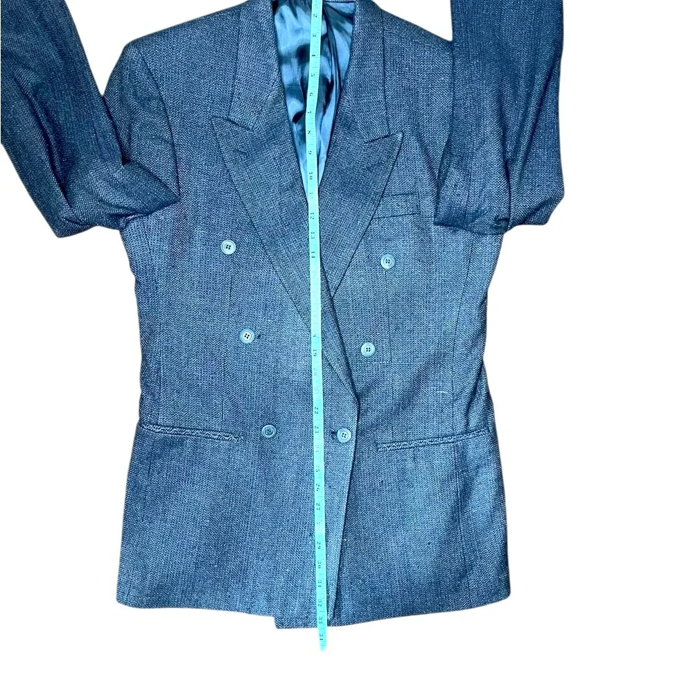 ~ Vintage Cellini Collection Blazer‎  Coat Regular 100% Silk 100% Rayon